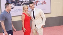Britney Spears and Sam Asghari on 'Once Upon a Time in Hollywood' Red Carpet Premiere