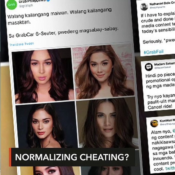 Grab slammed for 'normalizing' cheating