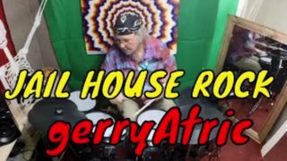 JAIL HOUSE ROCK DRUM COVER BY GERRY ATRIC MILLENIUM MPS 850 E DRUMS