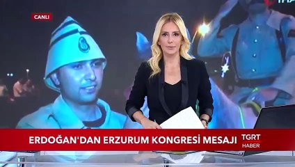 Cumhurbaşkanı Erdoğan'dan Erzurum Kongresi Mesajı