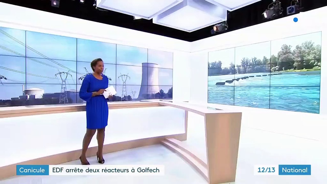 Canicule : EDF arrête deux réacteurs de la centrale nucléaire de Golfech