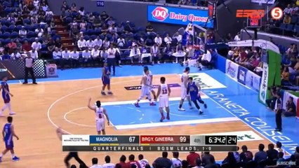 Ginebra vs Magnolia - 4th Qtr Game 2 July 23, 2019 - QFinals 2019 PBA Commissioners Cup