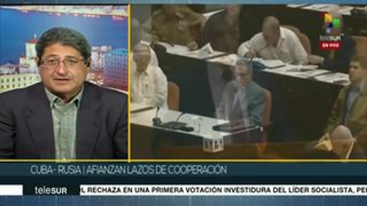 Santiago Pérez: Las relaciones bilaterales Cuba-Rusia son excelentes