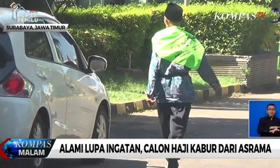 Alami Lupa Ingatan, Calon Haji Kabur dari Asrama