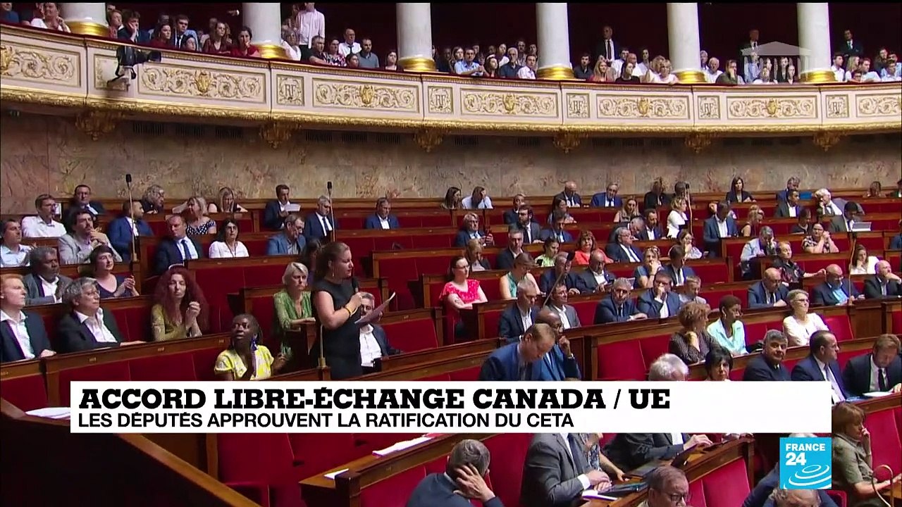 Les députés approuvent la ratification du Ceta : "c'est un traité écocide" selon un député LFI