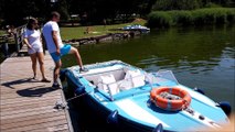 Des bateaux électriques pour profiter de l'étang du Stock à Langatte et à Rhodes