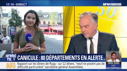 Canicule: 80 départements en vigilance orange