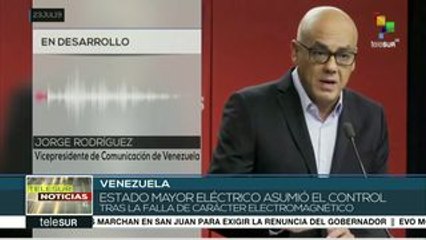 Se restablece la electricidad en Caracas tras ataque a ese servicio
