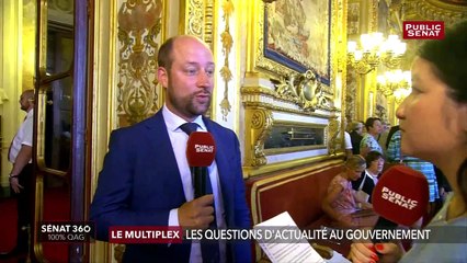 Loïc Hervé réagit à la venue de Greta Thunberg au Parlement