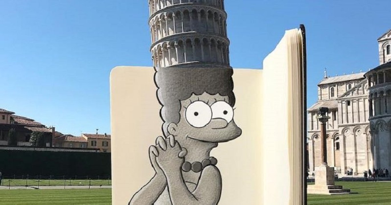 Un artiste fusionne les personnages de dessins animés avec le monde réel et c'est impressionnant !