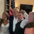 ترامب في حفل زفاف جديد