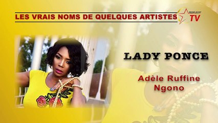 Les vrais noms des artistes camerounais à l'état civil !