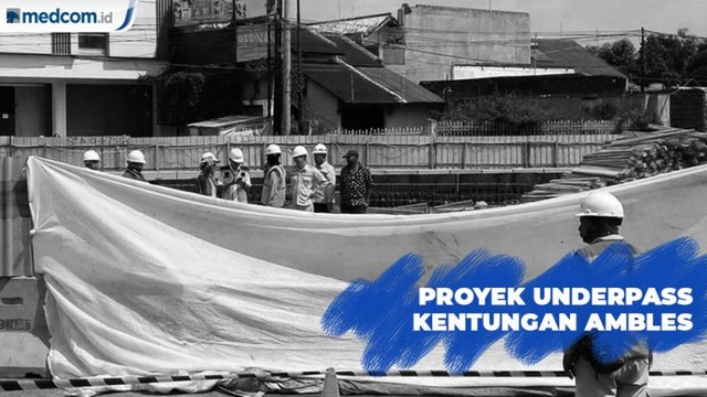 Underpass Kentungan Yogyakarta Ambles