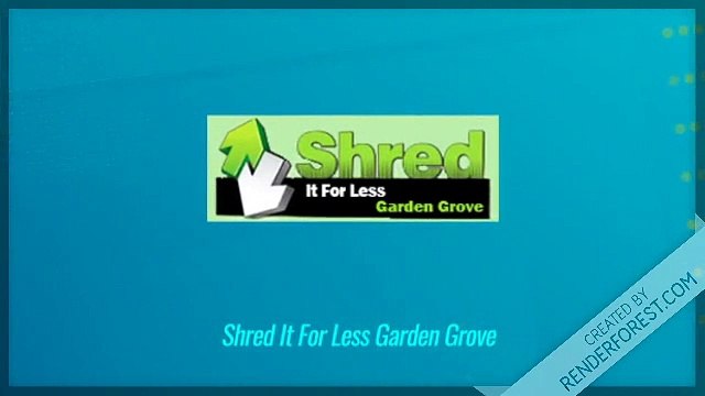 Secure Shredding services