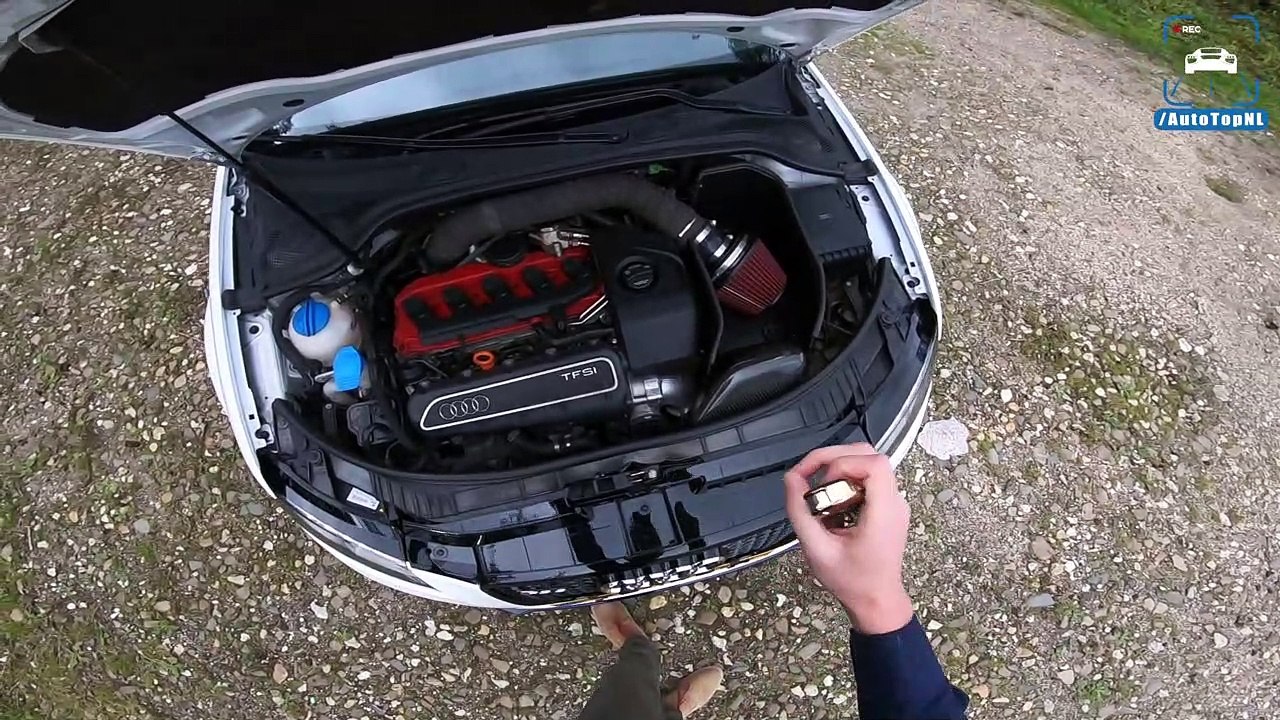 455HP Audi RS3 8P TVS Engineering REVIEW POV Test Drive on AUTOBAHN & ROAD by AutoTopNL