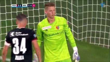 PSV [3]-2 FC Basel - Donyell Malen 92nd minute winner