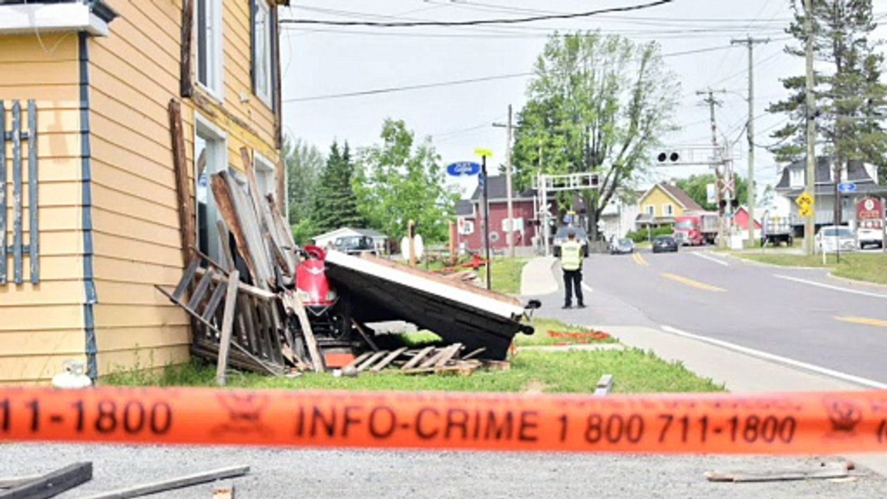La maison du Bootlegger endommagée après un accident