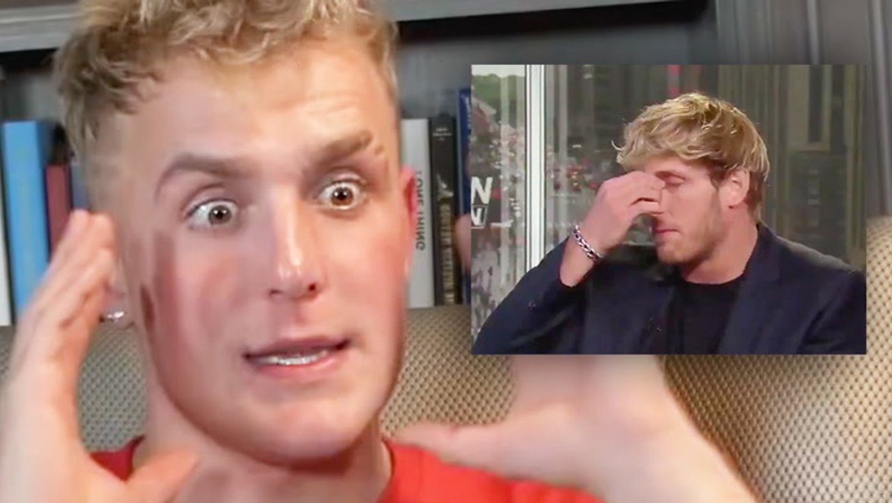 Jake Paul Reacts To Logan Paul Pink Eye Revelation In Awkward Video