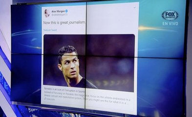 Futbol: El polémico tuit de Alex Morgan