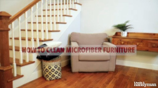 Cleaning Microfiber Furniture