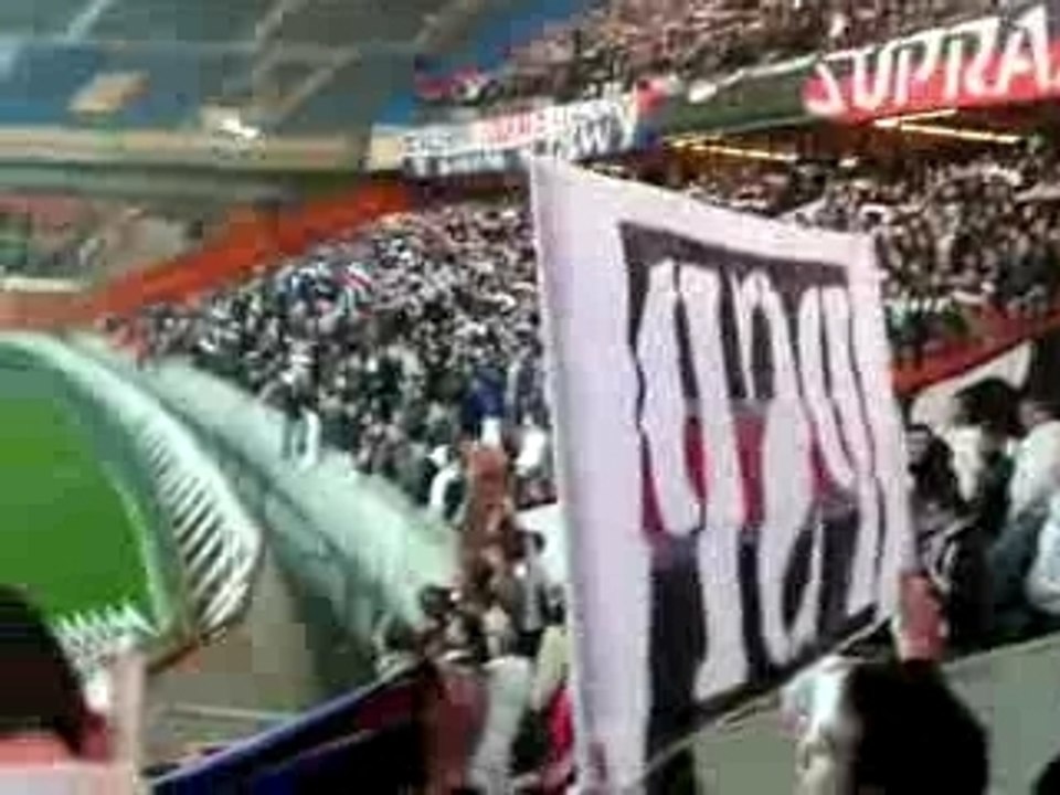 PSG-Metz,  07-08:  Ville Lumière