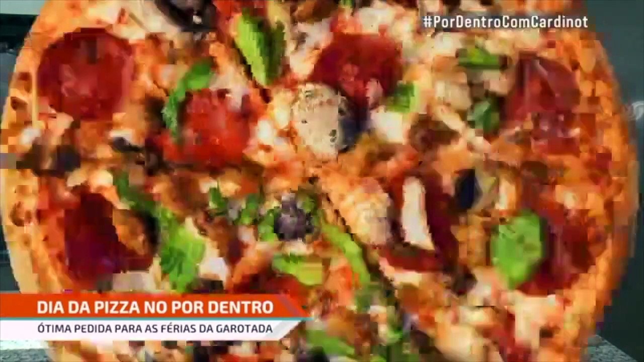 Uma pizza de 15 minutos