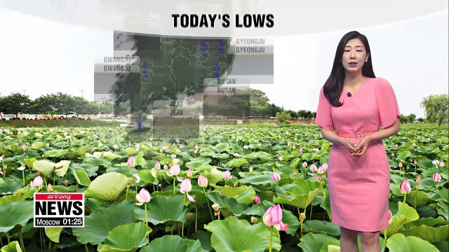 Heat wave alerts in most areas, passing showers 072419