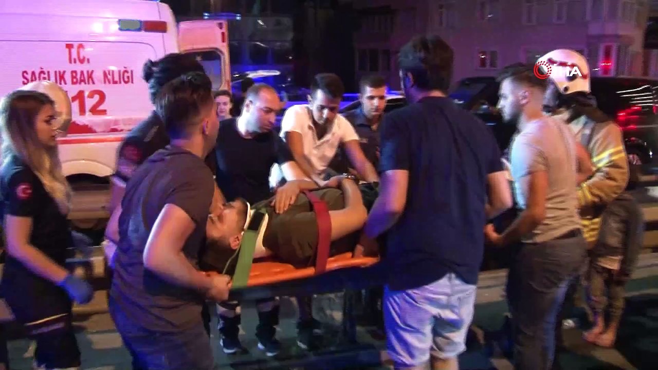 D-100 karayolu Ankara istikametinde trafik kaza...
