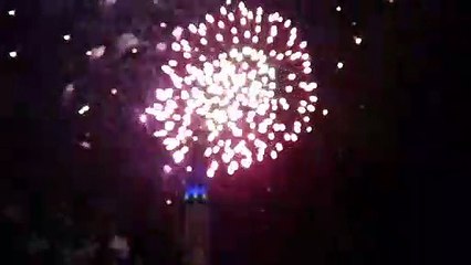 Feu d'artifice du 14 juillet 2019 au parc Paul Mistral de #Grenoble