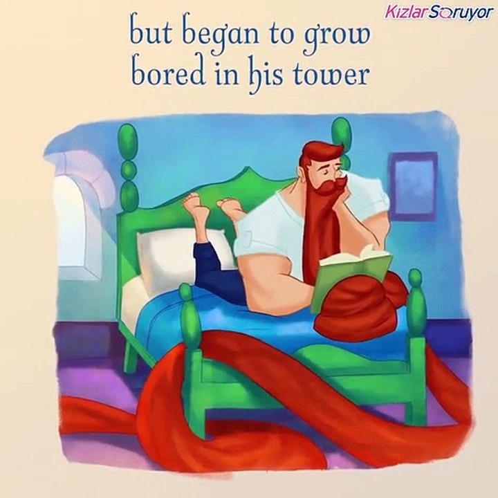 Rapunzel masalının erkek vers.