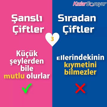 Şansı çiftler vs Sıradan çiftler!
