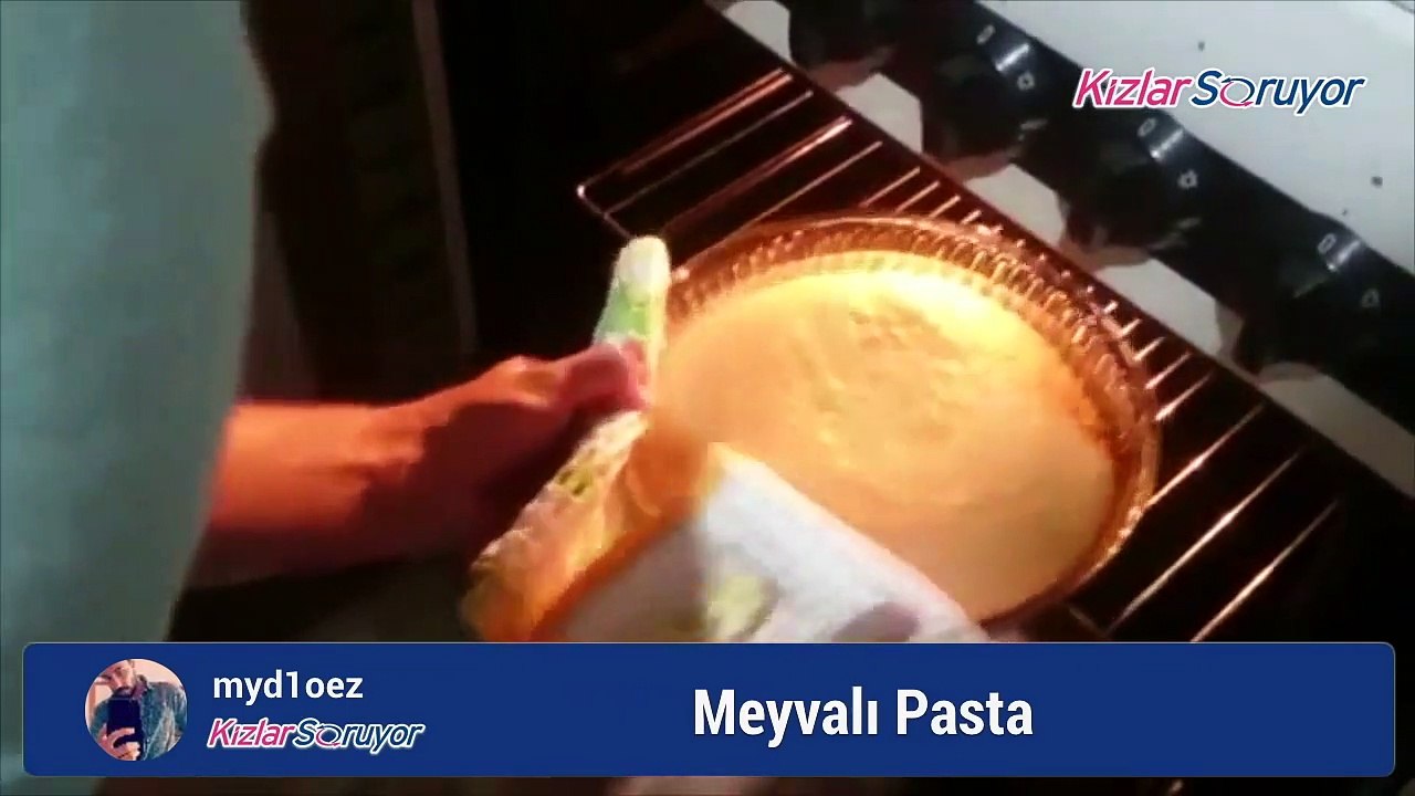 Yemek - Meyvalı Pasta
