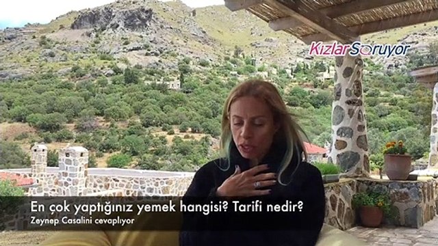 Zeynep Casalini - En çok yaptığın yemek tarifi nedir?