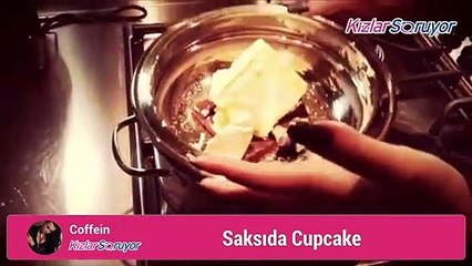 Yemek - Saksıda Cupcake tarifi