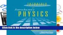 [FREE] Tutorials in Introductory Physics