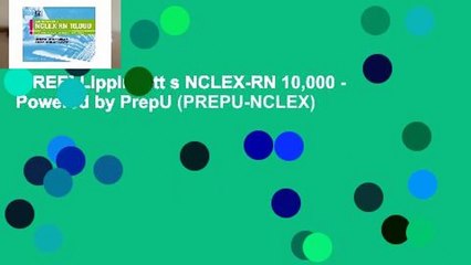 [FREE] Lippincott s NCLEX-RN 10,000 - Powered by PrepU (PREPU-NCLEX)