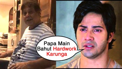 Varun Dhawan COMPARES His Film Schedule To Dad David Dhawan's Schedule
