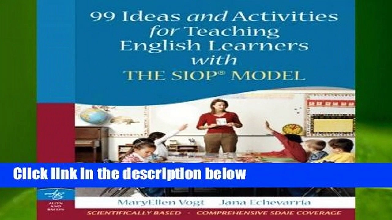 [Doc] 99 Ideas and Activities for Teaching English Learners with the SIOP Model