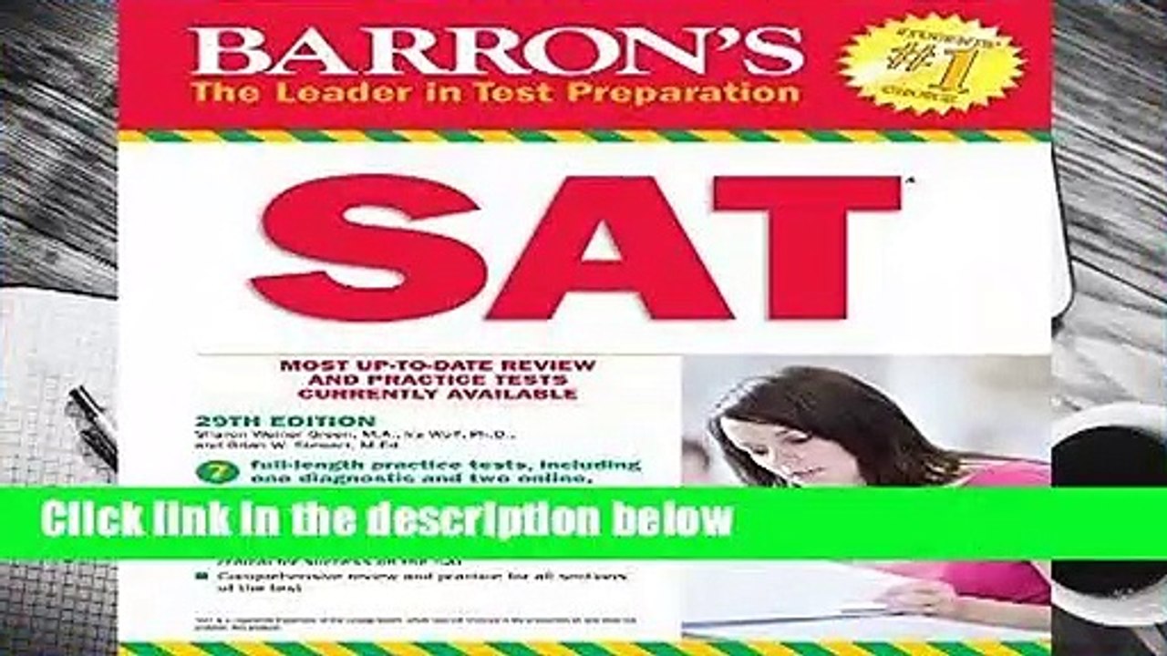 [Doc] SAT, 29th Ed w/online test (Barron s Test Prep)