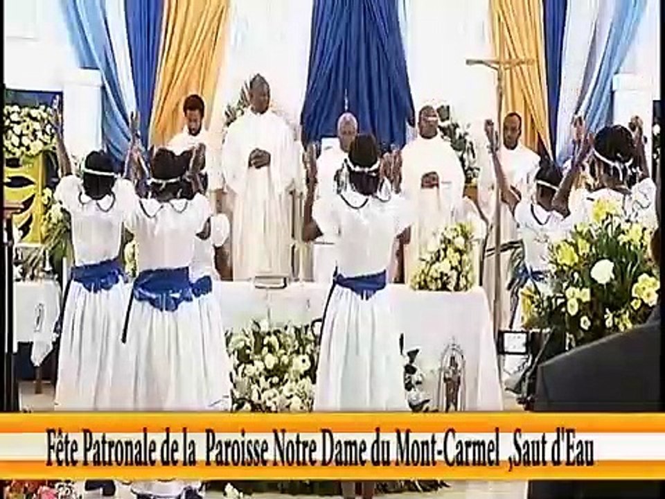 Fête Patronale de la paroissse Notre Dame du Mont-Carmel, Saut d'Eau