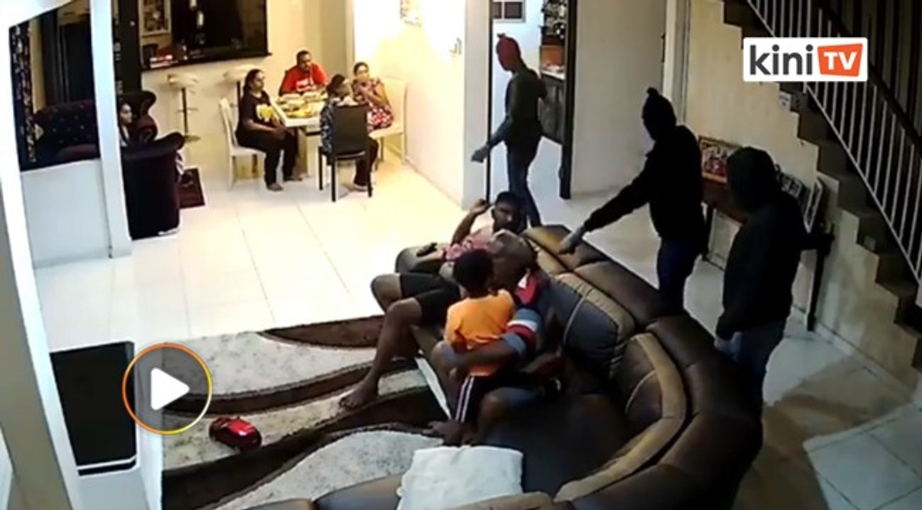 Rompakan senjata di Shah Alam, papar melalui CCTV