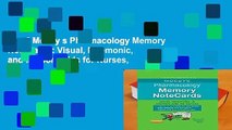 [Doc] Mosby s Pharmacology Memory NoteCards: Visual, Mnemonic, and Memory Aids for Nurses, 4e