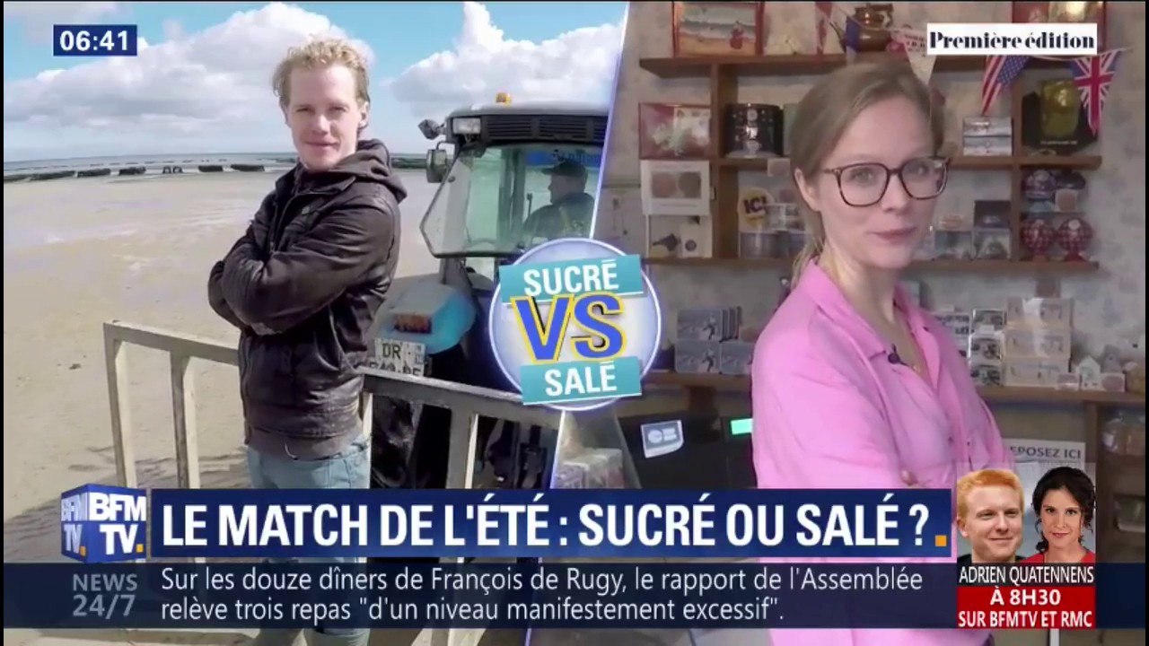Les matches de l'été: vous êtes plutôt sucré ou salé?