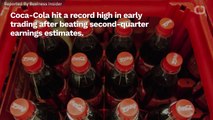 Coca-Cola Hits Record High Numbers