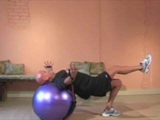 Advanced swiss ball press with tubing