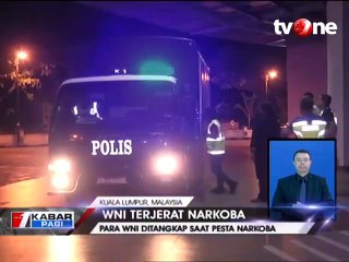 Pesta Narkoba, Polisi Malaysia Tangkap Puluhan WNI