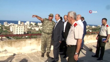 KKTC Başbakanı Tatar ‘Hayalet Şehir’ Maraş’ta