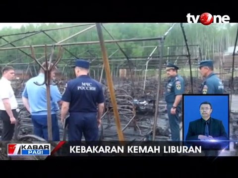 Kebakaran Hanguskan Perkemahan Musim Panas, Empat Anak Tewas