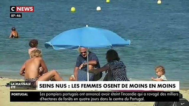 De moins en moins de femmes se mettent seins nus sur les plages en France de peur des agressions verbales et face aux dangers du soleil