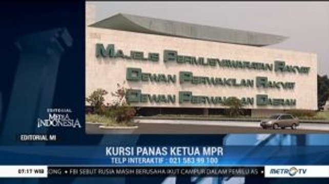 Kursi Panas Ketua MPR